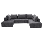 Aura Grand U-shape Sectional - 3.6M Mega Modular Sofa
