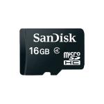 SanDisk Microsdhc 16GB Class 4 Card