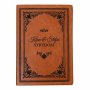 Leather Wedding Guest Book Personalised A4