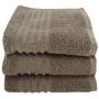 Hotel Collection Towel -520GSM -bath Sheet -pack Of 3 -pebble