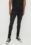 Spray Skinny Jeans - Washed Black