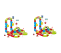 2PACK-DIY Magnetic Track Train Toy Set For Kids 149 Pieces