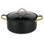 Black Non Stick Casserole Pot 24CM