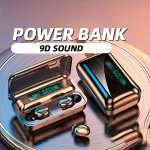 True Stereo Wireless Earphones With Touch Control: High-definition Microphone And Charging Case - Tws F9-5 Earphones - High Qual