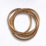 Stretchy Metail Bracelet - Gold Free