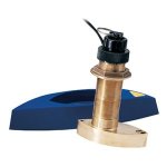 Garmin Bronze Thru-hull Mount Transducer With Depth Speed & Temperature Long Stem – Airmar B744VL