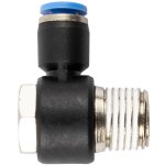 AirCraft Swivel Elbow Pu 4MM X 1 4" M