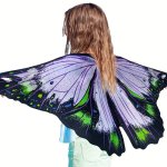 Kids Monarch Butterfly Wings Girls Princess Dress-up Fairy Costume Toddler Play Toy Mixed Colors Polyester Material For Dance Pa