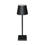 Wendy Rechargeable Table Lamp In Black White - White