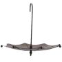 Metal Hanging Bird Bath Tray For Outdoors Garden Decor Hanging Bowl