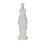 White Figure Vase 8.5X28CM