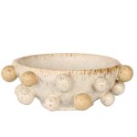 Speckled Ceramic Fruit Bowl