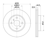 Stone Brake Disc Set Front BR13086