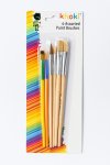 Khoki Artist Paint Brush Set 6 Piece