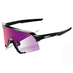 S3 Gloss Black Purple Mirror Photochromic Lens