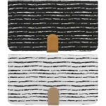 Scissor Bag With Stripes Empty