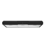 Black Large Twin Motor Cooker Hood With Touch Control – 90CM
