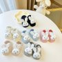 Adorable Bunny Cartoon No-show Socks For Babies - Non-slip Soft Cotton Blend Perfect For First Steps & All Seasons