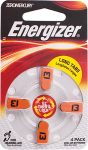 Energizer Hearing Aid Battery AZ13 Orange 4 Pack Moq 6