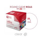 Redfern C25 Labels Clear 120