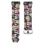 Replacement Silicone Strap For Fitbit Ionic - Colourful Skulls - S/m/l