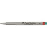 Faber-Castell Multimark Non-permanent Pens - Fine Red Box Of 10