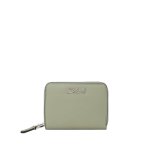 K signature Medium Wallet -oil Green