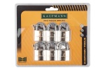 - 6 Piece 30MM Brass Lock Set