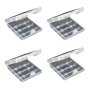 Set Of 4 Aa Battery Storage Boxes Holds 16 Batteries - EPH116
