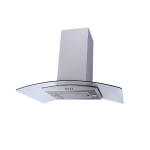 Curved Glass Large Island Extractor Fan – 90CM
