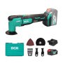 20V Brushless Oscillating Multi-tool Kit With 4.0AH 1 & Charger ADMD20DM