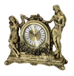 Rhythm Heritage Mantel Clock 33.3 Cm X 32.0 Cm X 11 Cm