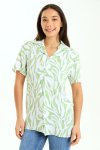 Ladies Printed Summer Casual Shirt