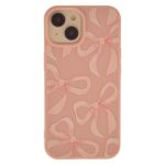 Soft Pink Bow Embossed Silicone Phone Case - Iphone Compatible