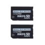 Memory Stick Pro Duo Adapter For Sony Psp/sony Camera 2-PIECE Set