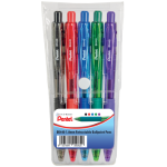 Epic Retractable Ballpoint Pen 0.1MM With Soft Grip – BK440-5W