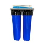 Big Blue 2 Stage Filtration System With Steel Bracket