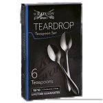 Teardrop 6 Piece Teaspoon Set