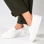 Madison Platform Sneaker - White Mono - 8