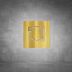 Restaurant Sign D01 - Polished Brass