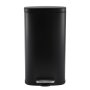 Casa Modena 5L + 30L Rectangle Steel Pedal Bin Combo Set - Black