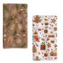 Christmas Gingerbread Microfibre Kitchen Towels Vadoek - Set Of 2