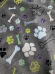 Printed Fluffy Fleece Jacquard