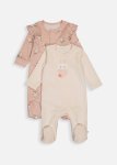 Bunny Island Fleece Sleepsuits 2 Pack