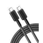 ANKER 322 USB C-usb C 1.8 Metre Braided Cable Black - Braintree Shop