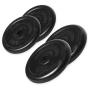 Rubber Weight Plate Set 30KG - 2X 5 - 2X 10KG