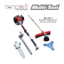 Tandem 4-IN-1 Multi Tool Brushcutter / Polesaw / Hedge Trimmer / Grass Trimmer
