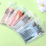 Macaron MINI Makeup Brush Set 8PCS Portable Kit For Eye & Blush Beginner Cosmetic Tools Soft Synthetic Fiber Easy-to-apply Trave