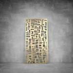 Laser Cut Screen - Design 093 - 1040 X 535 X 20 Saddlewood Outdoor