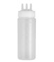 300ML Plastic Sauce Squeeze Bottle With 3-HOLE Cap